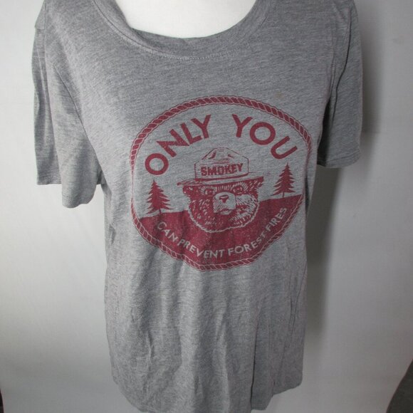 Smokey the Bear Only You Can Prevent Forest Fires T-Shirt Size XL - Picture 4 of 8